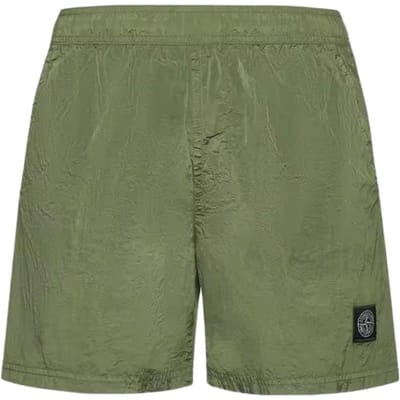 Short de bain Stone Island Logo Compas Sauge Homme Maillot de bain Vert 1015B0943-V0055 XXL