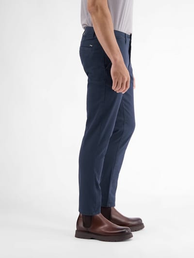 LERROS Chino met stretch, comfortabele pasvorm , Maat: W30_L32 , Kleur: CLASSIC NAVY , 98% katoen, 2% elastaan