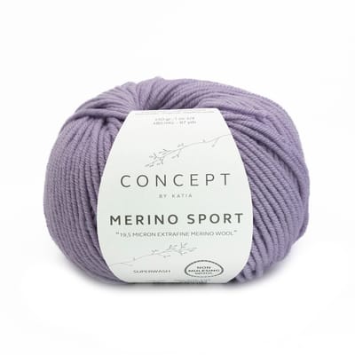 Katia Concept Merino Sport - 70 lavendel - Wol Garen