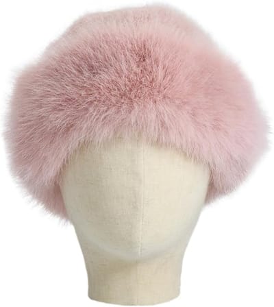 Dames Pluche Bucket Hat - Nepbont Winterhoed, Warm en Zacht, Fuzzy Hoed voor Koude Dagen