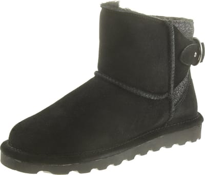 BEARPAW Betty dames winterenkellaarzen lamsvachtlaarzen 2713W zwart