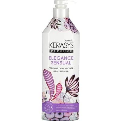 Kerasys, Elevance Sensual Perfume Conditioner, 20.3 fl oz (600 ml) white