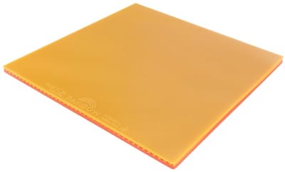 Dailygoods- Tafeltennisrubber 2,1 mm Dikte - Trainingsrubber - Kleverig - Hoge Elasticiteit - Geschikt voor 5/7-laags Platen - Vergevingsgezindheid