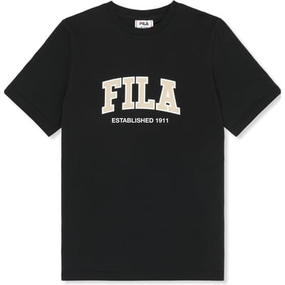 FILA Rifredi Regular Graphic T-shirt Black Maat: 134/140 | T-Shirts Outlet | Unisex | Zwart