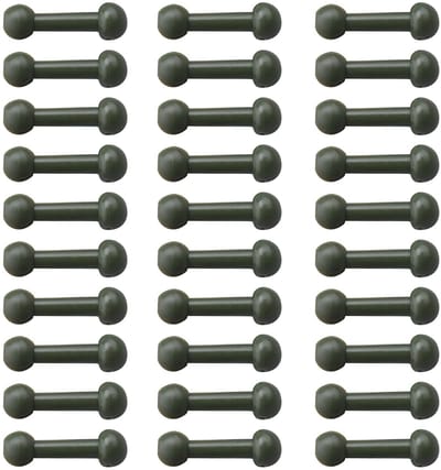 80PCS Chod Heli Beads voor Karpervissen - Helicopter Rigs, Lijnbeschermers en Zig Rigs voor Visaccessoires