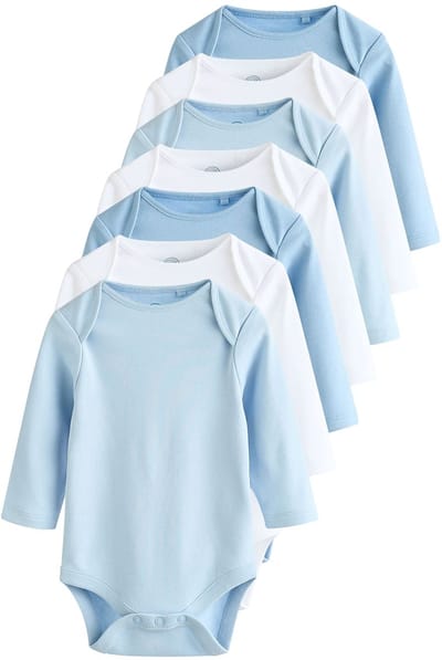 Next - Jongens - Rompertjes met lange mouwen - Blauw