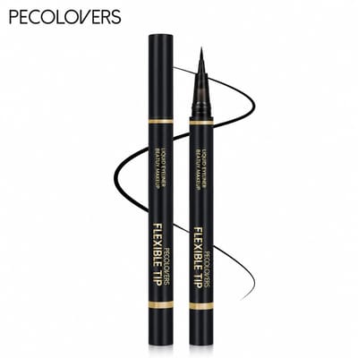 Pecolovers - Eyeliner - Zwart Waterproof - Vloeibare Eyeliner Pen met Ultra Fijne Precisiepunt - Sneldrogend, Vlekvrij & Langdurig