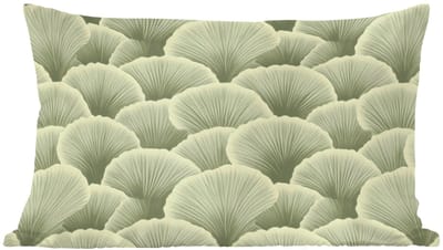 Sierkussens - Kussentjes Woonkamer - 60x40 cm - Waaier - Blad - Groen