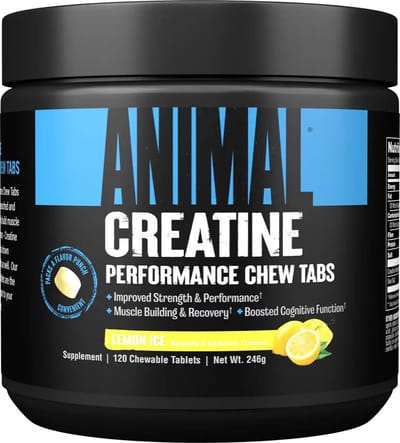 Creatine Chews - 120 chewables - Lemon Ice