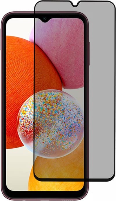 Coverup Screen Protector - Geschikt voor Samsung Galaxy A15 Screen Protector - Coverup Privacy Tempered Glass - Transparant