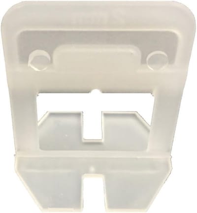 Tegel Afstandhouders - Nivelleringssysteem - Perfecte Tegelvoegen - Zelfnivellerend Systeem - 1 mm - Wit