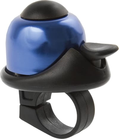 Falkx Retro fietsbel - aluminium - klassiek ontwerp - goud/zilver - lichtgewicht