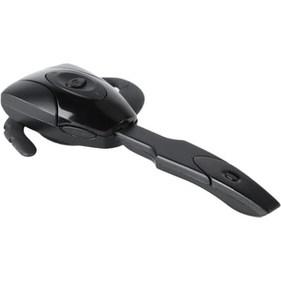 Bluetooth Oortje Enkel Oor Unieke Vorm Comfortabel Dragen Zwart Oplaadbare Draadloze Headset