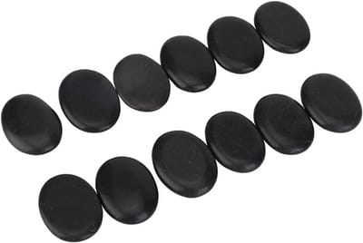 Natuurlijke Basalt Massage Stenen voor Spa en Wellness, Hot Stone Therapie voor Ontspanning en Gezondheid