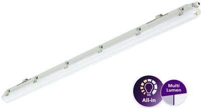 Philips - LED Montagebalk - Waterdicht - Ledinaire - WT065C - 30/53W - 4100/6800lm - 840 Koel Wit - 150cm