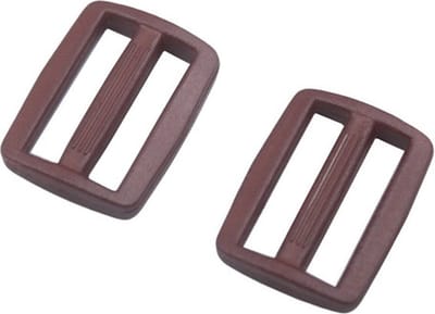 Plastic gesp - 14 millimeter - 10 Stuks - paracord armband - paracord armband survival - Koffie
