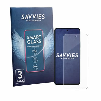 3 Stuks Savvies Screenprotector - geschikt voor Honor Play 80 Pro - beschermfolie glas transparant