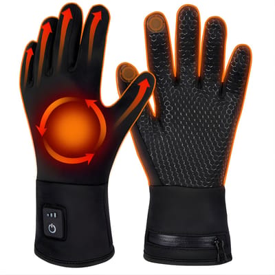 DreamGoods Verwarmde Handschoenen - Casual Hanschoenen met Verwarming - Wind- & Waterafstotend - 3 Warmte Standen - Elektrische Handschoenen - Oplaadbaar & Draadloos