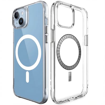 imoshion Hoesje - Geschikt voor iPhone 14 - geschikt voor MagSafe case - Transparant