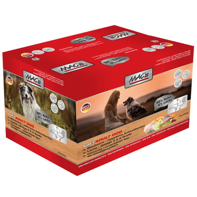 6x5kg Soft Adult Kip & Zalm MAC's Hondenvoer