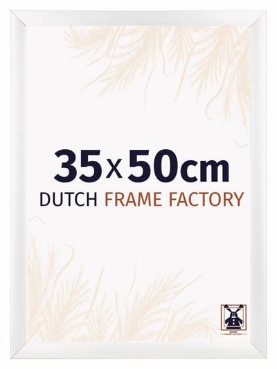 Fotolijst 35x50 cm - MDF - Wit Mat - Praag