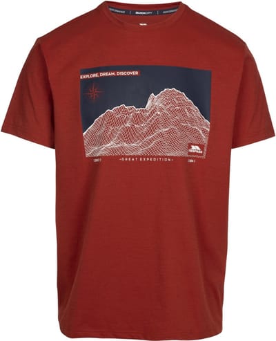 Trespass T-Shirt Sirgis Casual T-Shirt Salsa-M