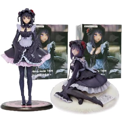 2 Soorten My Dress-Up Darling Anime Figuur Zwarte Meisjesuniform Outfit Kitagawa Marin Actiefiguur Shizuku Kuroe Figuur Set Model