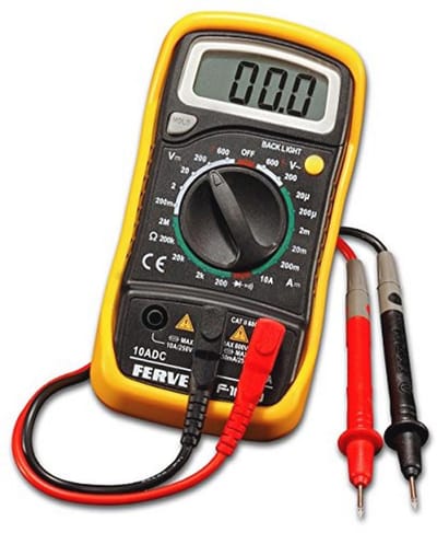 Digitale multimeter 3 1/2 cijfers voor meetfuncties