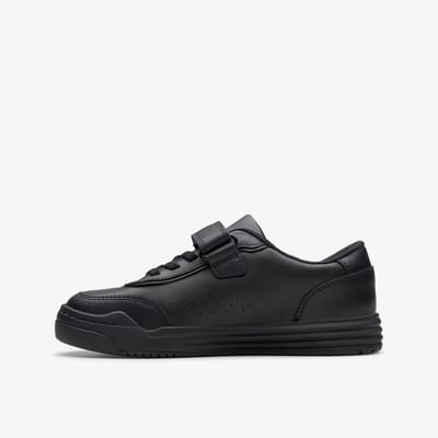 Urban Bright K Zwarte Leren Schoenen
