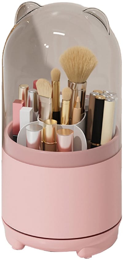 longziming -Draaibare Make-up Organizer – Elegant, Luxueus, Robuust, Compact, Innovatief, 360° Rotatie, Ruim
