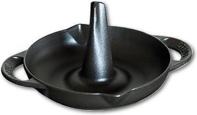 Verticale Rooster  24 Cm Voor Kip Zwart Staub 1200023
