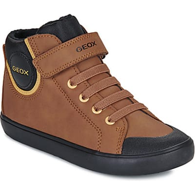 GEOX GISLI JONGENS Sneakers - BRUIN/ZWART - Maat 31