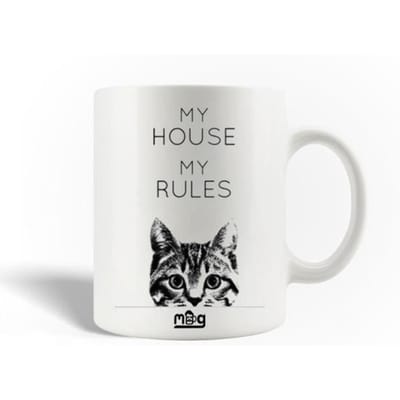 Mug en Céramique My House My Rules Knives Out