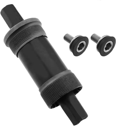 JHUBERS- Trapas Verzegeld - Vierkante Taper - Mountainbike - 68 mm - 127,5 mm - Waterdicht - Stabiele Rotatie - Fietskrans