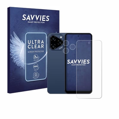 Savvies - Screenprotector voor Acer Acerone Liquid S262F5 (Voor+Camera) - Folie Beschermfolie transparant 18 Stuks