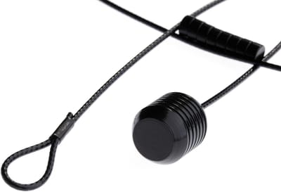 Steely Dan 150 cm Black - photo cord with 8 magnets