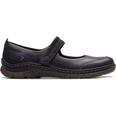 Clarks Orlene Jane - dames ballerina - Zwart - maat 37 (EU) 4 (UK)
