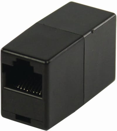 Nedis Netwerkkoppeling | Adapter | Onafgeschermd | RJ45 Female | RJ45 Female | Crossover | Recht | ABS | Polybag