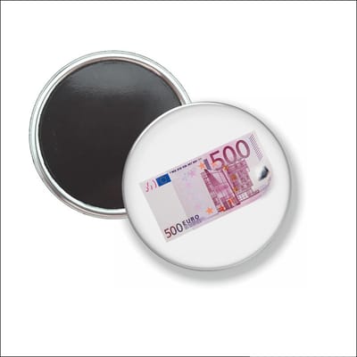 Button Met Magneet - 500 euro - NIET VOOR KLEDING