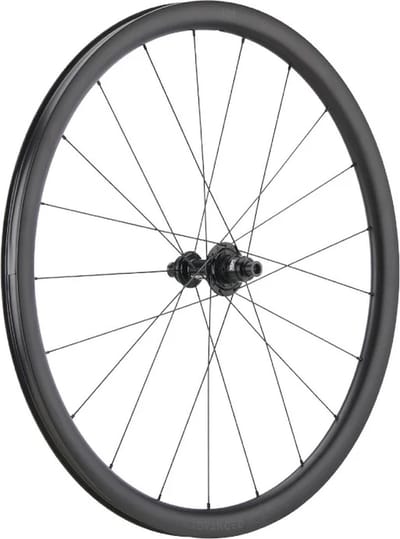 NEWMEN WHEEL ADVANCED G.34 - 28 Inch - Fietswiel Racefiets - Carbon - Bandbreedte 35 tot 50 mm - Achterwiel - Zwart