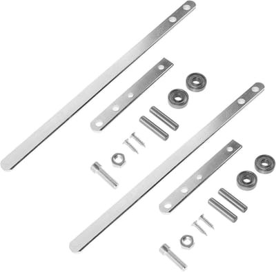 Handmatige Stangbuiger - Metaalbuiger Staalbuiger - Metaalbewerking Projecten - Robuust Versterkt Ontwerp - 30 x 1.7 x 0.3 cm - Zilver
