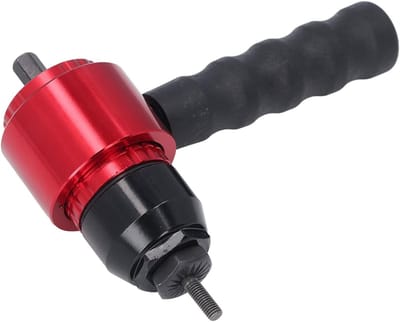 Draagbare Klinknagelpistolenadapter en Metalen Elektrische Moerboor met Zeskantschacht, 5 Maten Moerset voor Boren, Schroeven en Industrieel Gebruik, Essentieel voor Klussen en Auto-onderhoud