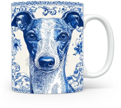 Mok Greyhound Beker voor koffie of tas voor thee, cadeau voor dierenliefhebbers, moeder, vader, collega, vriend, vriendin, kantoor, opa, oma, hond, kerst, sinterklaas, verjaardag