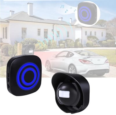 NBAP® Opritverklikker - Entreemelder - Doorgangsmelder - Beveiliging - Zwart en Blauw