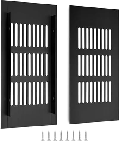 Aluminium Ventilatierooster 15 x 8 cm | Rechthoekig met Corrosiebescherming voor Kasten en Slaapkamers