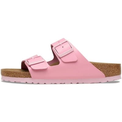 Birkenstock Arizona Natuurlijk Leer Lak Sandalen - Fashion Wear - Volwassen