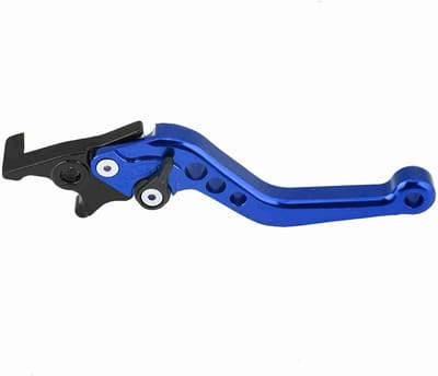 Dual Schijfremhendel van Premium Kwaliteit voor Motoren en Scooters, CNC Aluminium, Verhoog de Veiligheid van je Rit, Geschikt voor GY6 en XMAX 400, Verkrijgbaar in Rood, Blauw, Zilver en Zwart