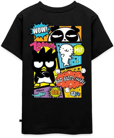Bad Badtz-Maru Met Vrienden In Comicstijl Premium T-Shirt Tiener