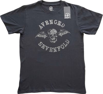 Avenged Sevenfold - Deathbat Heren T-shirt - S - Zwart