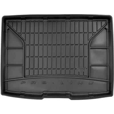 Premium Brand - Ford Focus Mk4 vanaf 2018 - Kofferbakmatten - TPE Rubber - 5 cm Hoge Rand - Volwaardig Reservewiel